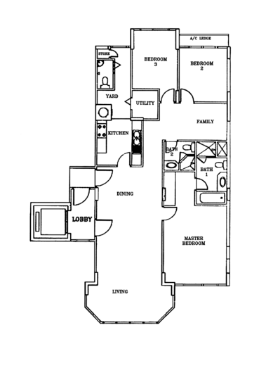 The Blossomvale - Floor Plan