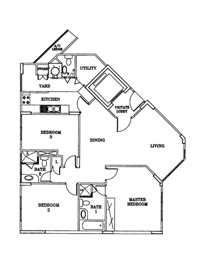 The Blossomvale - Floor Plan