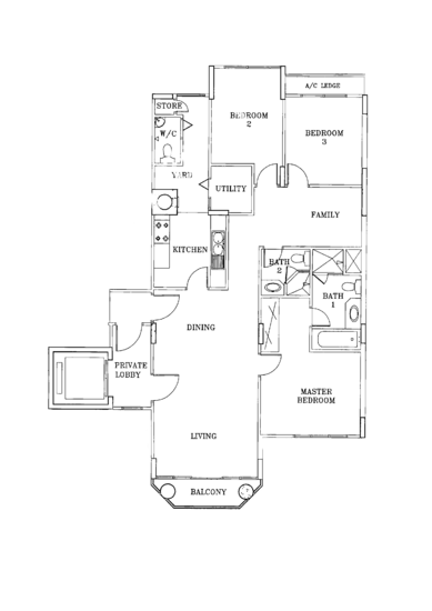 The Blossomvale - Floor Plan