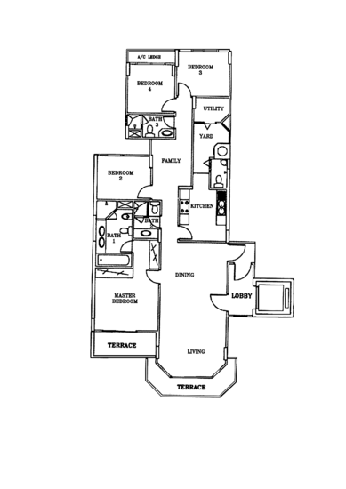 The Blossomvale - Floor Plan