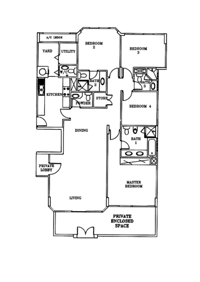 The Blossomvale - Floor Plan