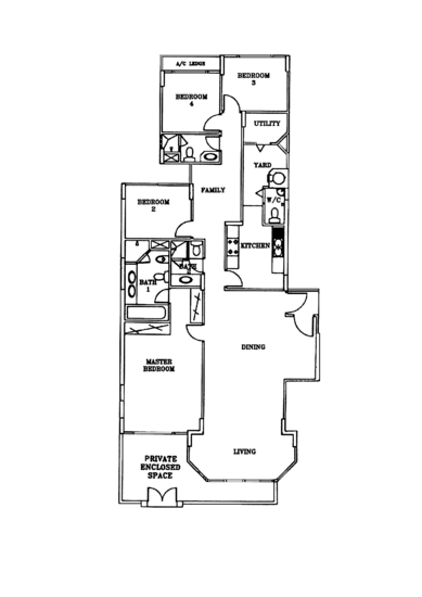 The Blossomvale - Floor Plan