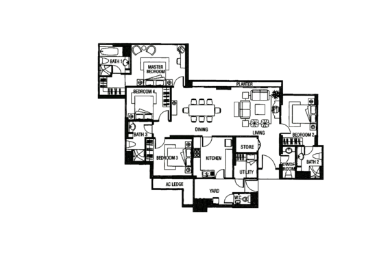 Melrose Park - Floor Plan