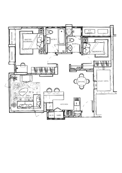 Mill Point - Floor Plan