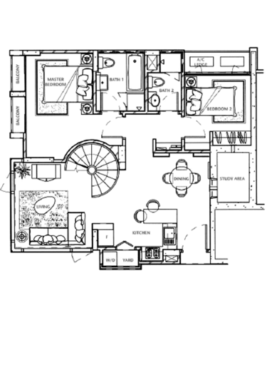 Mill Point - Floor Plan
