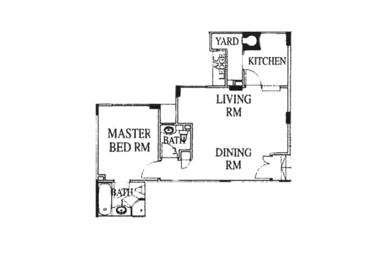 High Oak Condo - Floor Plan