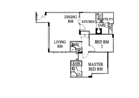 High Oak Condo - Floor Plan
