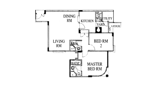 High Oak Condo - Floor Plan