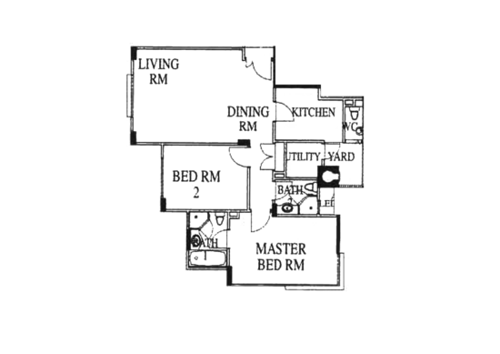 High Oak Condo - Floor Plan