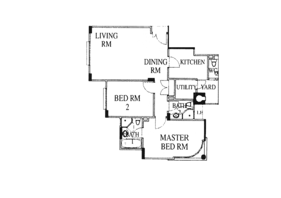 High Oak Condo - Floor Plan