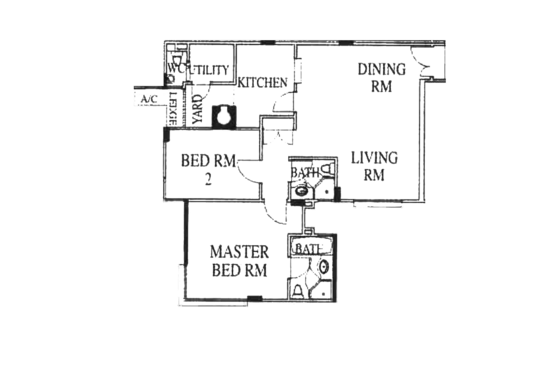 High Oak Condo - Floor Plan