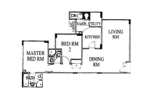 High Oak Condo - Floor Plan