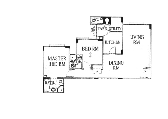 High Oak Condo - Floor Plan