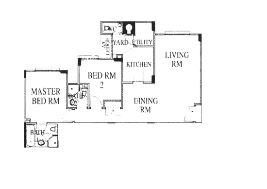 High Oak Condo - Floor Plan
