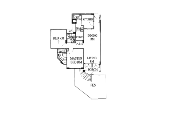 High Oak Condo - Floor Plan