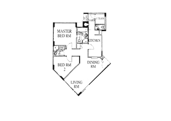 High Oak Condo - Floor Plan
