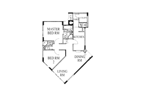 High Oak Condo - Floor Plan