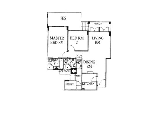 High Oak Condo - Floor Plan