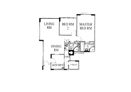 High Oak Condo - Floor Plan