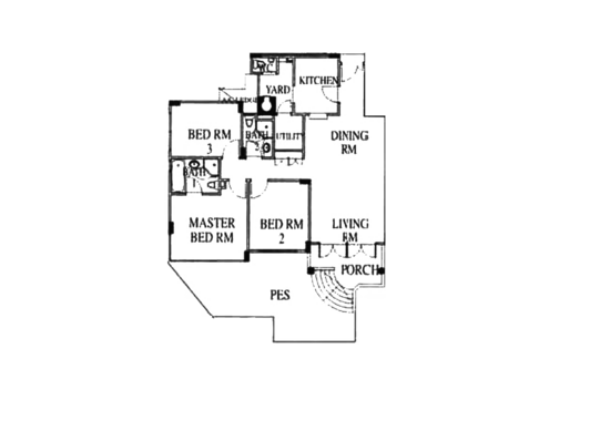 High Oak Condo - Floor Plan