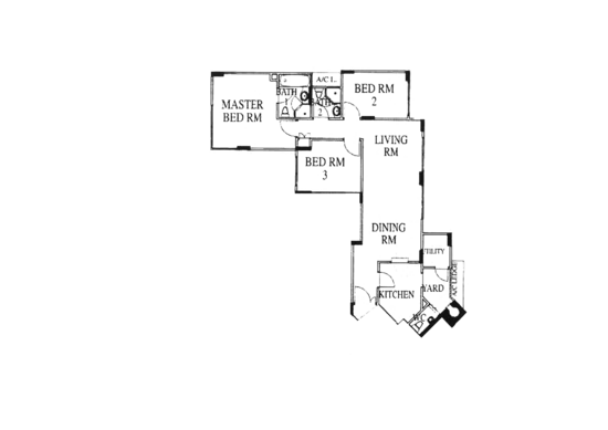 High Oak Condo - Floor Plan