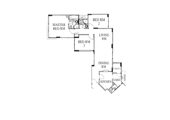 High Oak Condo - Floor Plan