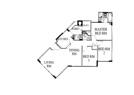 High Oak Condo - Floor Plan