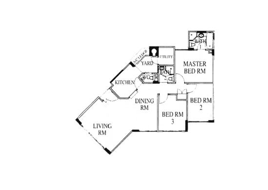 High Oak Condo - Floor Plan