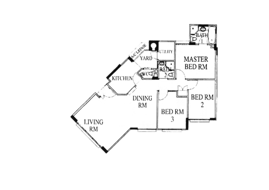 High Oak Condo - Floor Plan