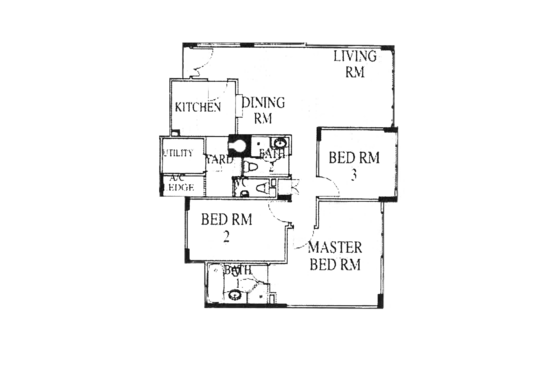 High Oak Condo - Floor Plan