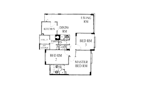 High Oak Condo - Floor Plan