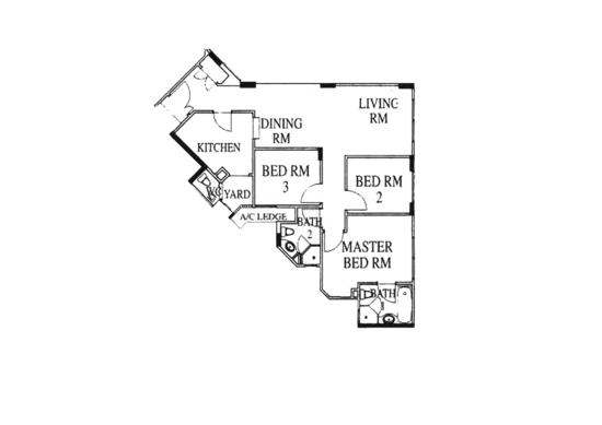 High Oak Condo - Floor Plan
