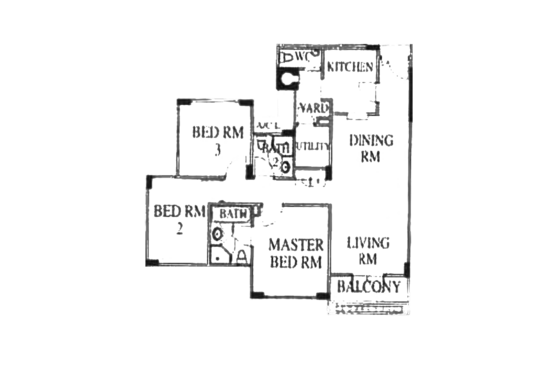 High Oak Condo - Floor Plan