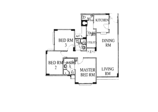 High Oak Condo - Floor Plan
