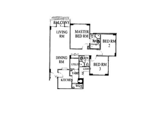 High Oak Condo - Floor Plan