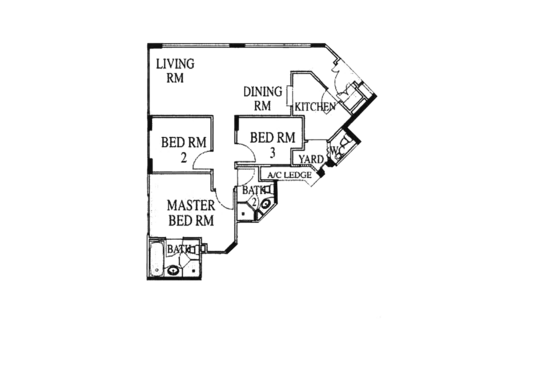 High Oak Condo - Floor Plan