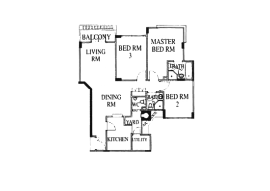 High Oak Condo - Floor Plan
