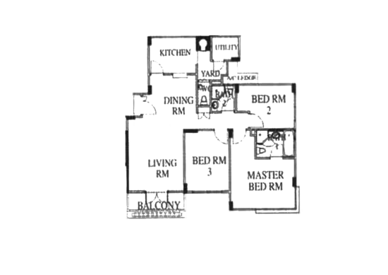 High Oak Condo - Floor Plan