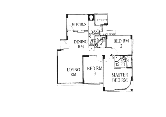 High Oak Condo - Floor Plan