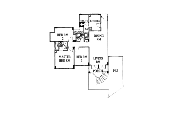 High Oak Condo - Floor Plan