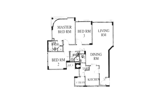 High Oak Condo - Floor Plan