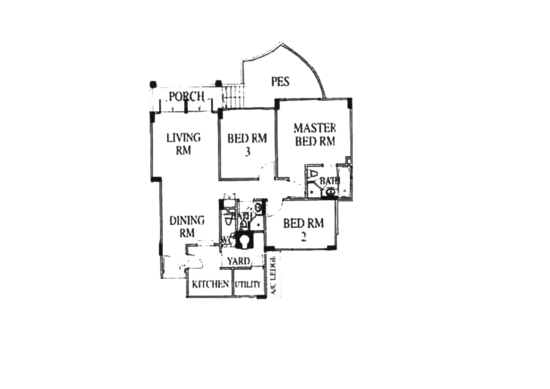 High Oak Condo - Floor Plan