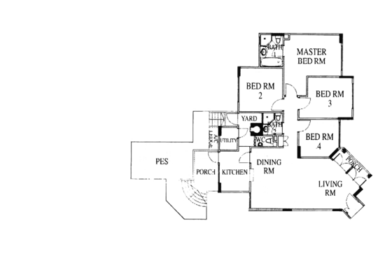 High Oak Condo - Floor Plan