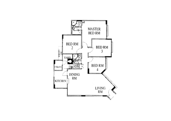High Oak Condo - Floor Plan