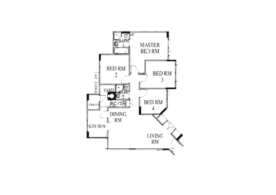 High Oak Condo - Floor Plan