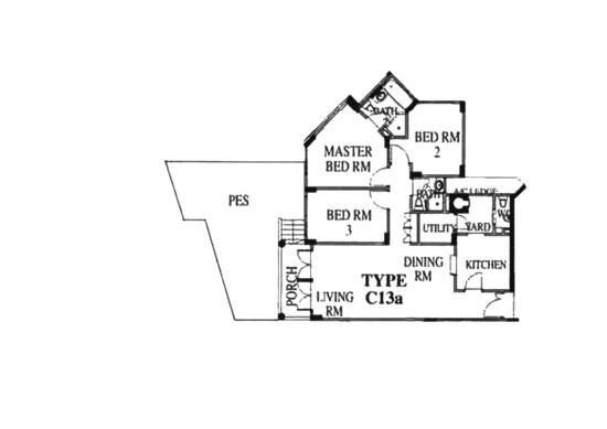 High Oak Condo - Floor Plan