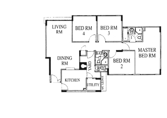 High Oak Condo - Floor Plan