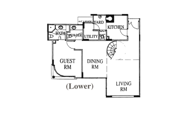 High Oak Condo - Floor Plan