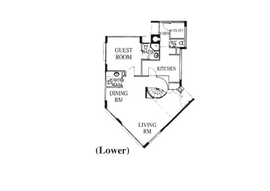 High Oak Condo - Floor Plan