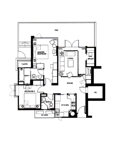 The Levelz - Floor Plan